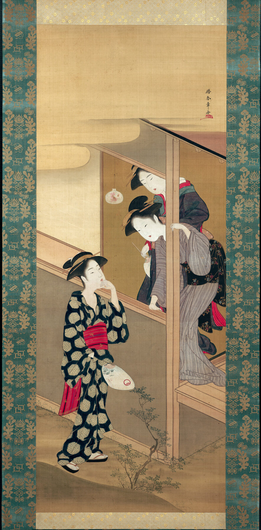 錦絵から肉筆美人画へ〉勝川春章の美人画 大名にも愛された浮世の絵師 