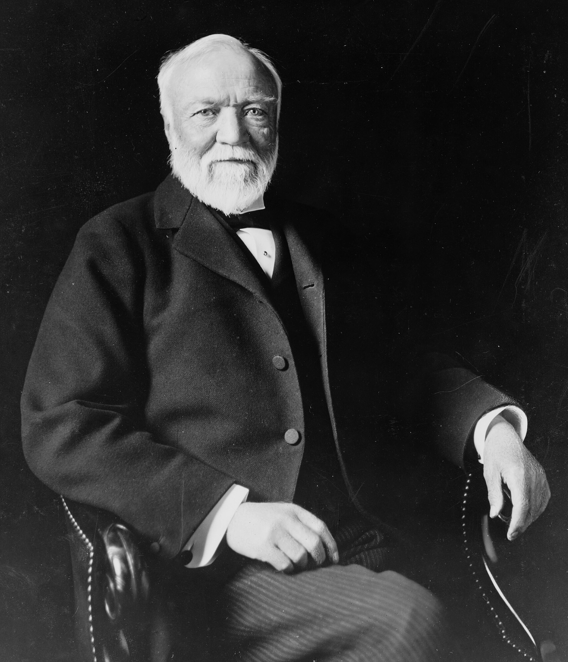 アンドリュー・カーネギー 1913年撮影