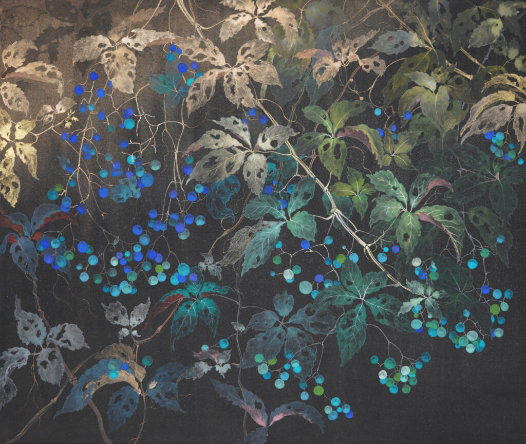 立木美江個展 ―天然自然―│路上で踏みつけられ、手折られ、忘れられた 