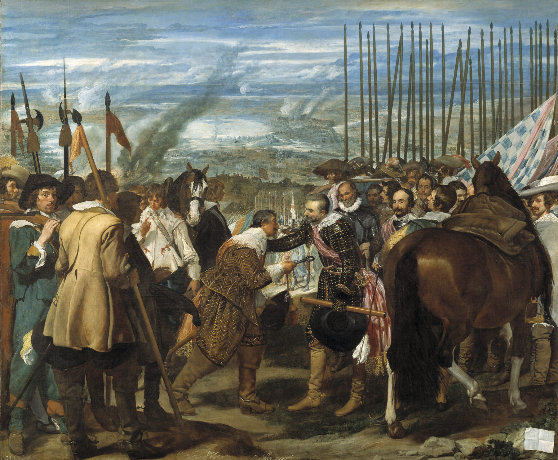 『ブレダの開城』 ディエゴ・ベラスケス 1634年–1635年 油彩・キャンバス プラド美術館所蔵
