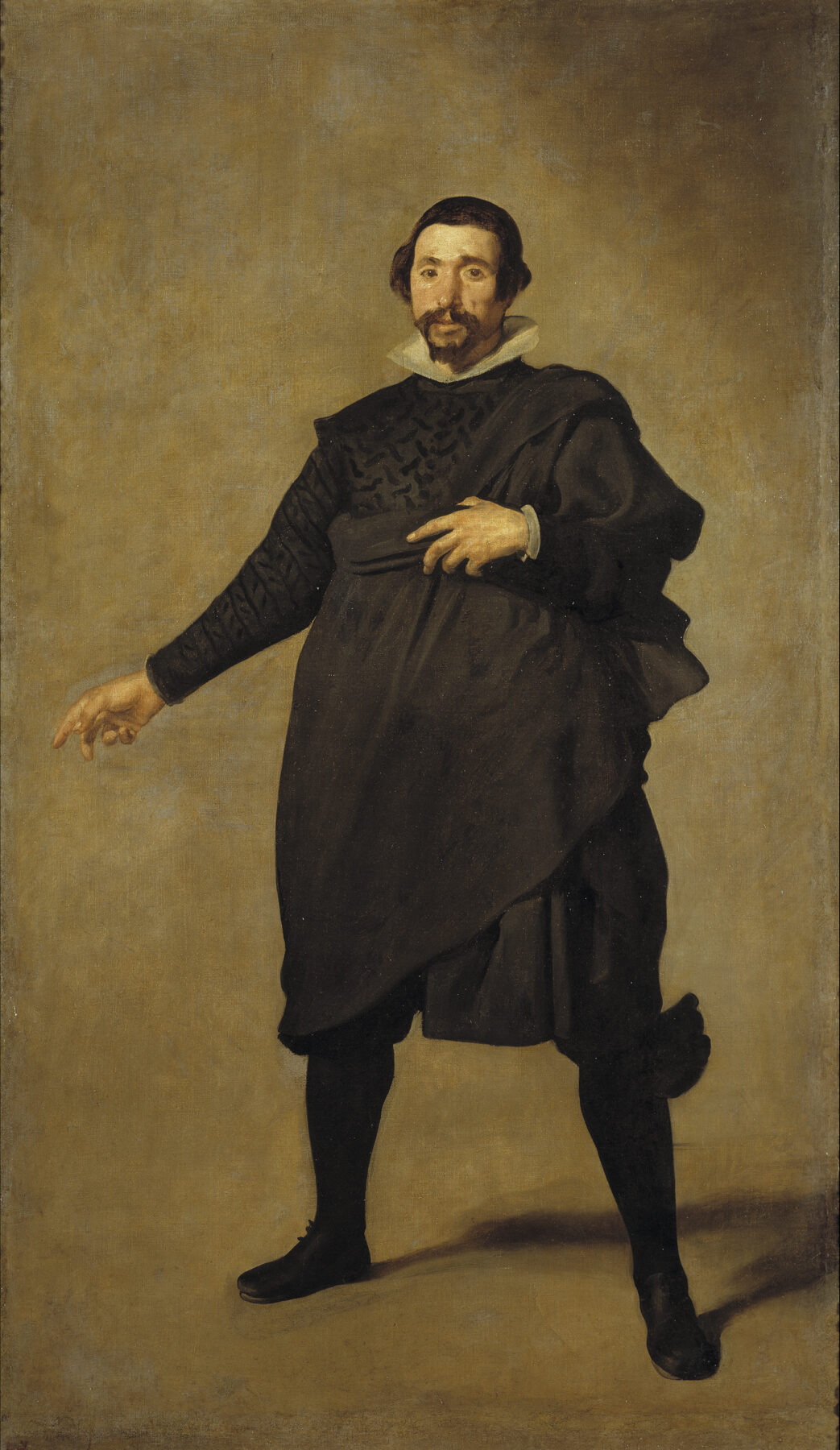 ディエゴ・ベラスケス《パブロ・デ・バリャドリッド》1636-37年頃、プラド美術館
