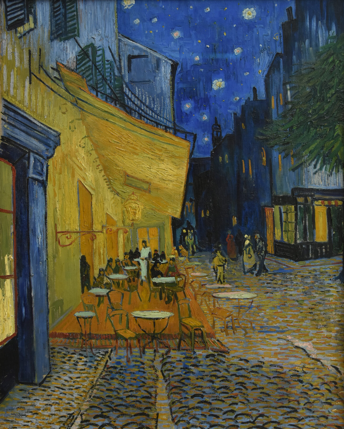『夜のカフェテラス』 フィンセント・ファン・ゴッホ 1888年 油彩・キャンバス 80.7×65.3cm クレラー=ミュラー美術館所蔵