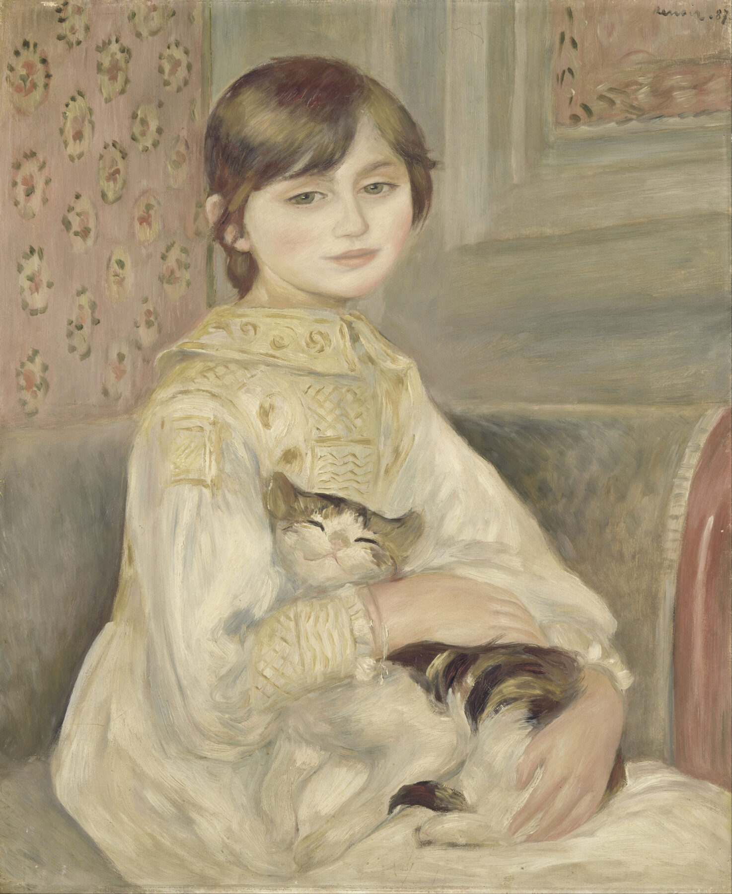 『ジュリー・マネ』 ピエール＝オーギュスト・ルノワール 1887年 油彩・カンヴァス オルセー美術館