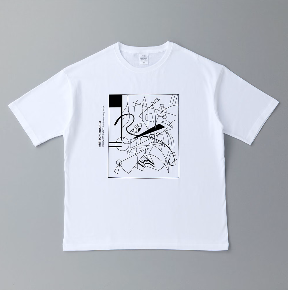 Tシャツ/ヴァシリー・カンディンスキー《自らが輝く》M / WH　3,300円　税込