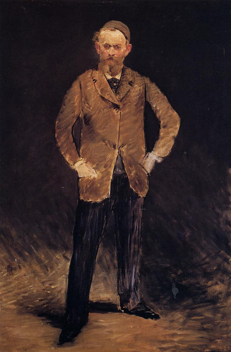 《自画像》エドゥアール・マネ 1878–79年 油彩・カンヴァス 95.4×63.4cm 石橋財団アーティゾン美術館所蔵
