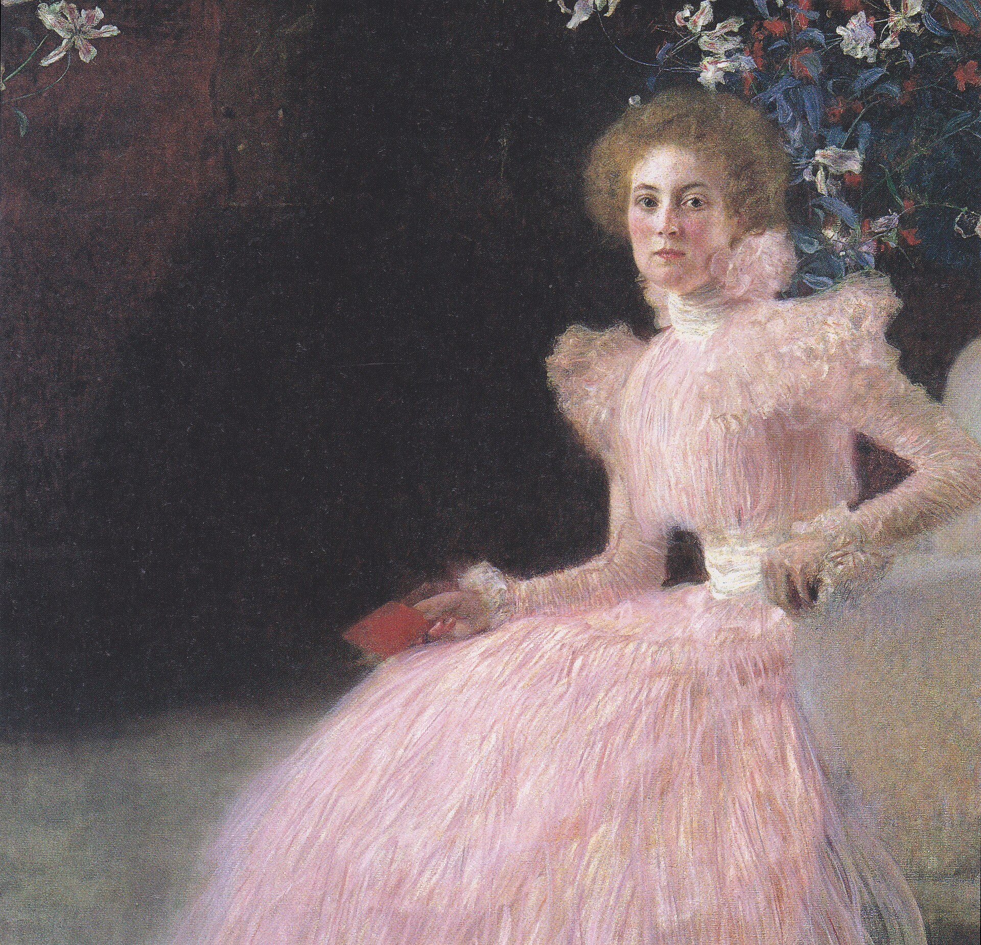 『ソニア・クニップスの肖像』／グスタフ・クリムト／1898年／油彩・キャンバス／141×141cm／ベルヴェデーレ（ウィーン）所蔵