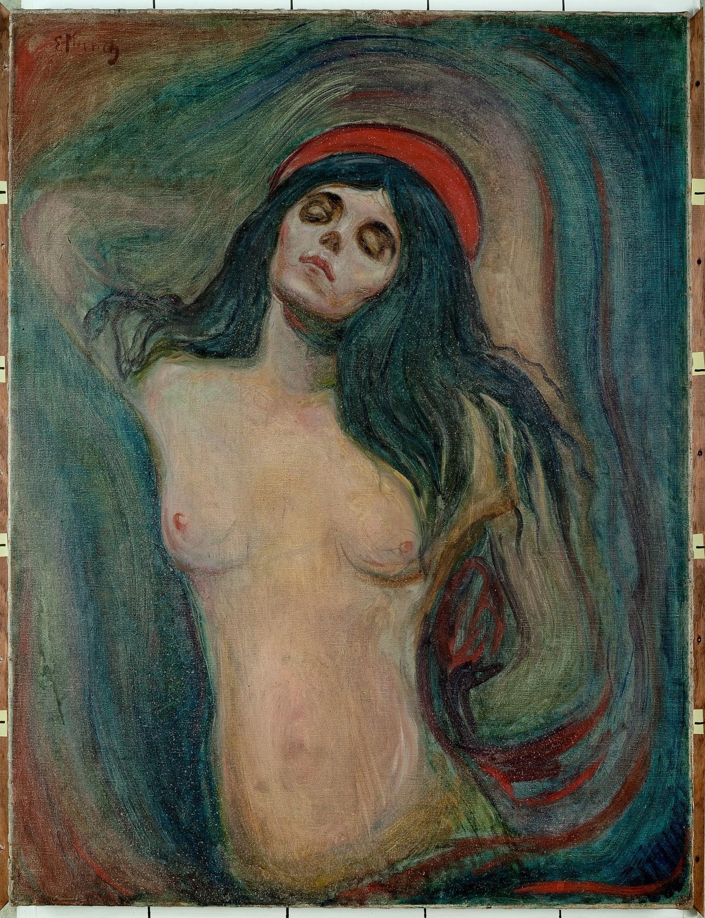 『マドンナ』エドヴァルド・ムンク 1894年 油彩・カンヴァス 90×68.5cm ムンク美術館（MUNCH）所蔵