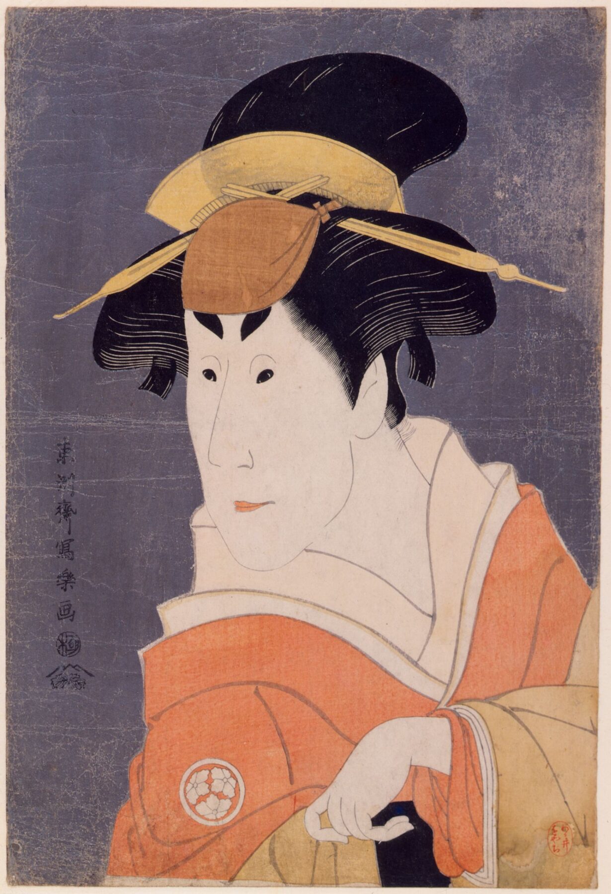 『二代目小佐川常世の一平姉おさん』 東洲斎写楽 1794年 大判錦絵