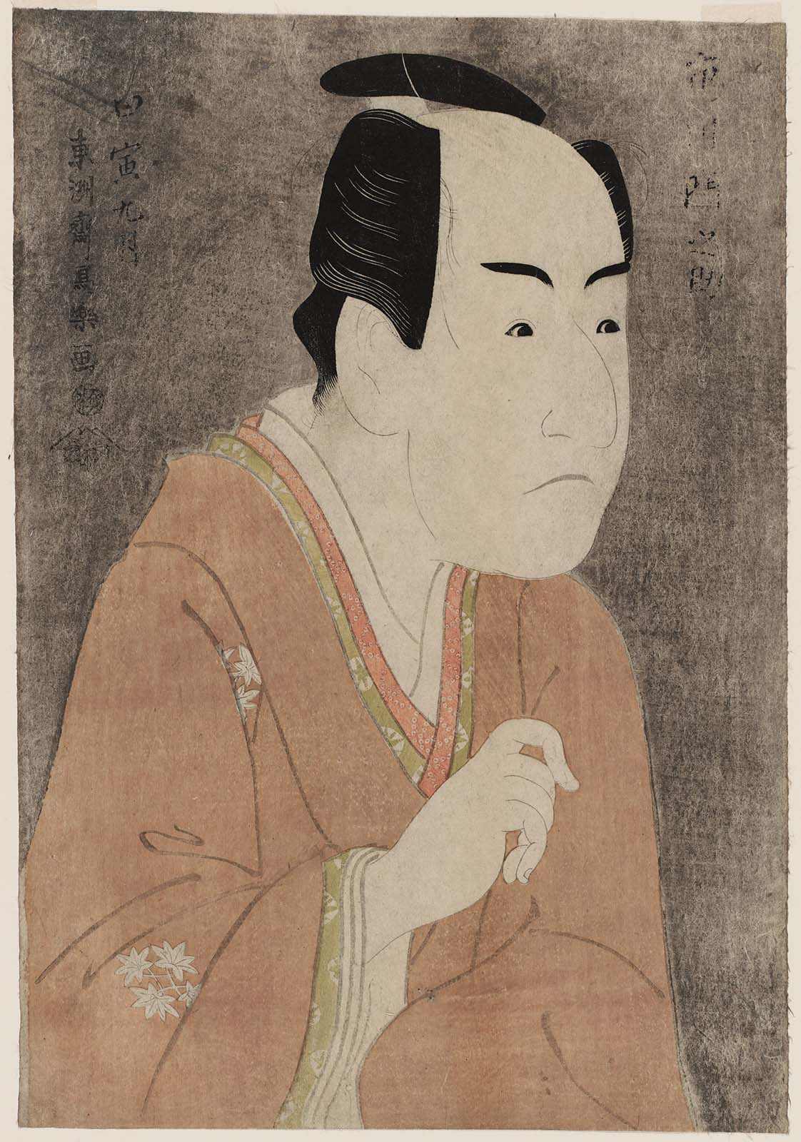 『二代目市川門之助の伊達与作』 東洲斎写楽 1794年 大判錦絵