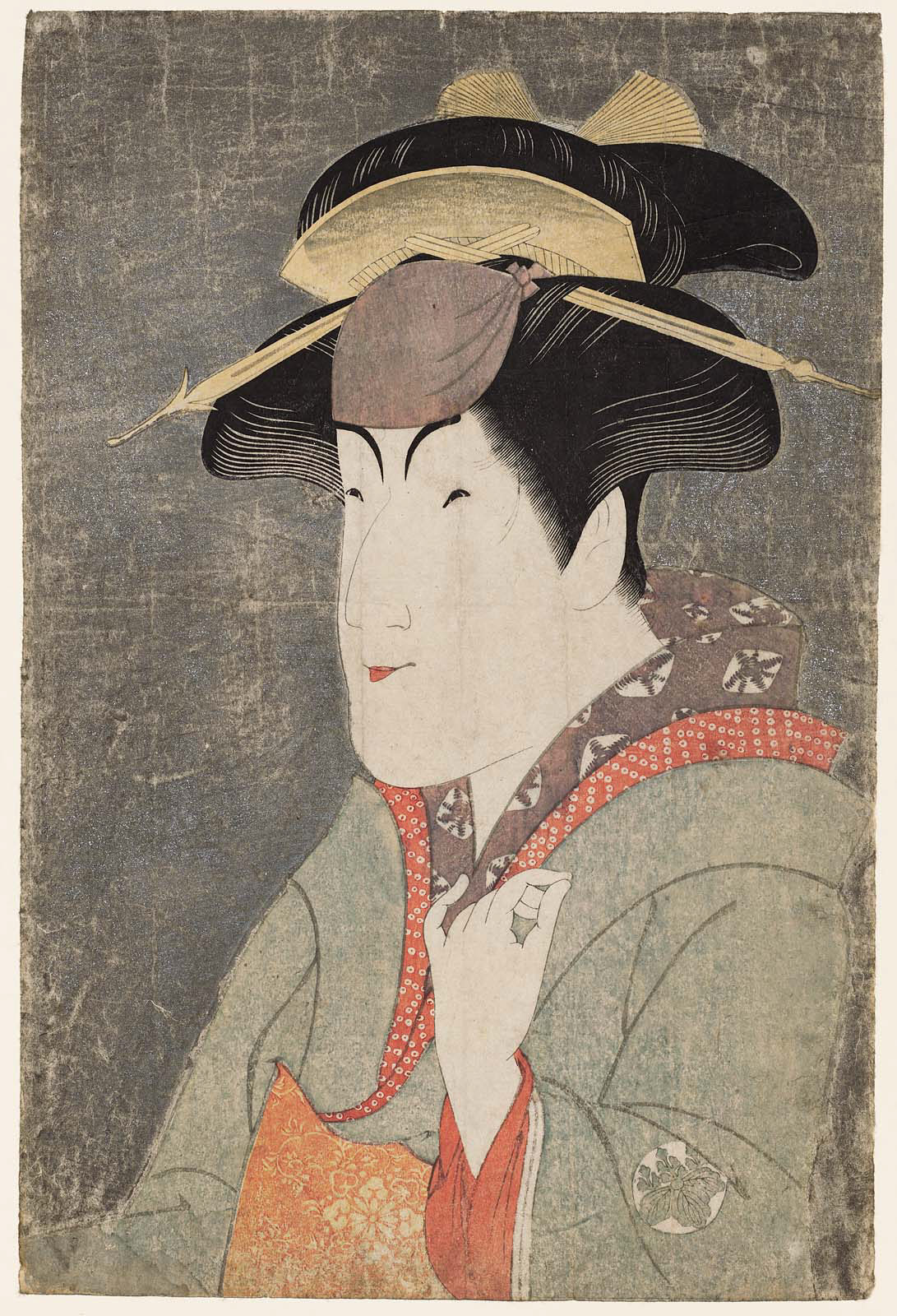 『初代中山富三郎の宮城野』 東洲斎写楽 1794年 大判錦絵