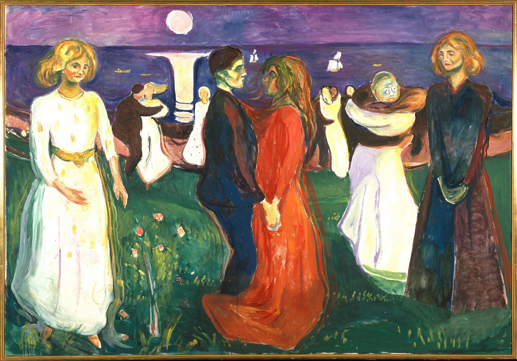 『生命のダンス』エドヴァルド・ムンク 1925年 油彩・カンヴァス 143×208cm ムンク美術館（MUNCH）所蔵