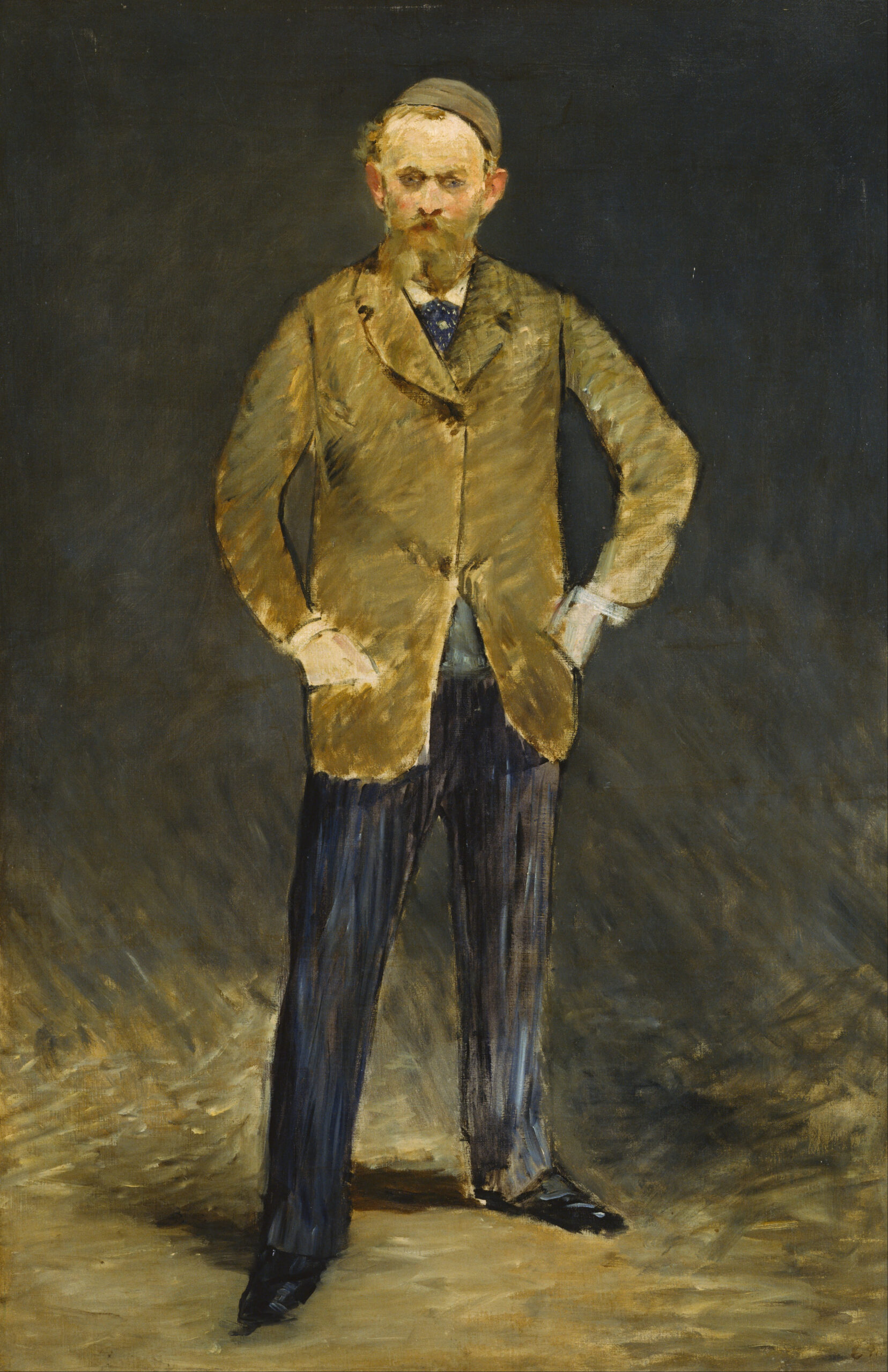 『自画像』 エドゥアール・マネ 1878–79年 油彩・カンヴァス 95.4×63.4cm 石橋財団アーティゾン美術館所蔵