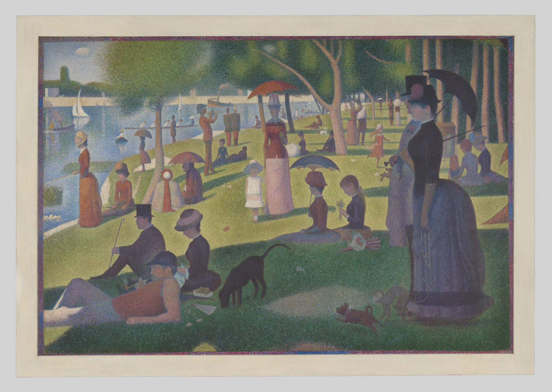 ジョルジュ・スーラ『グランド・ジャット島の日曜日の午後 』