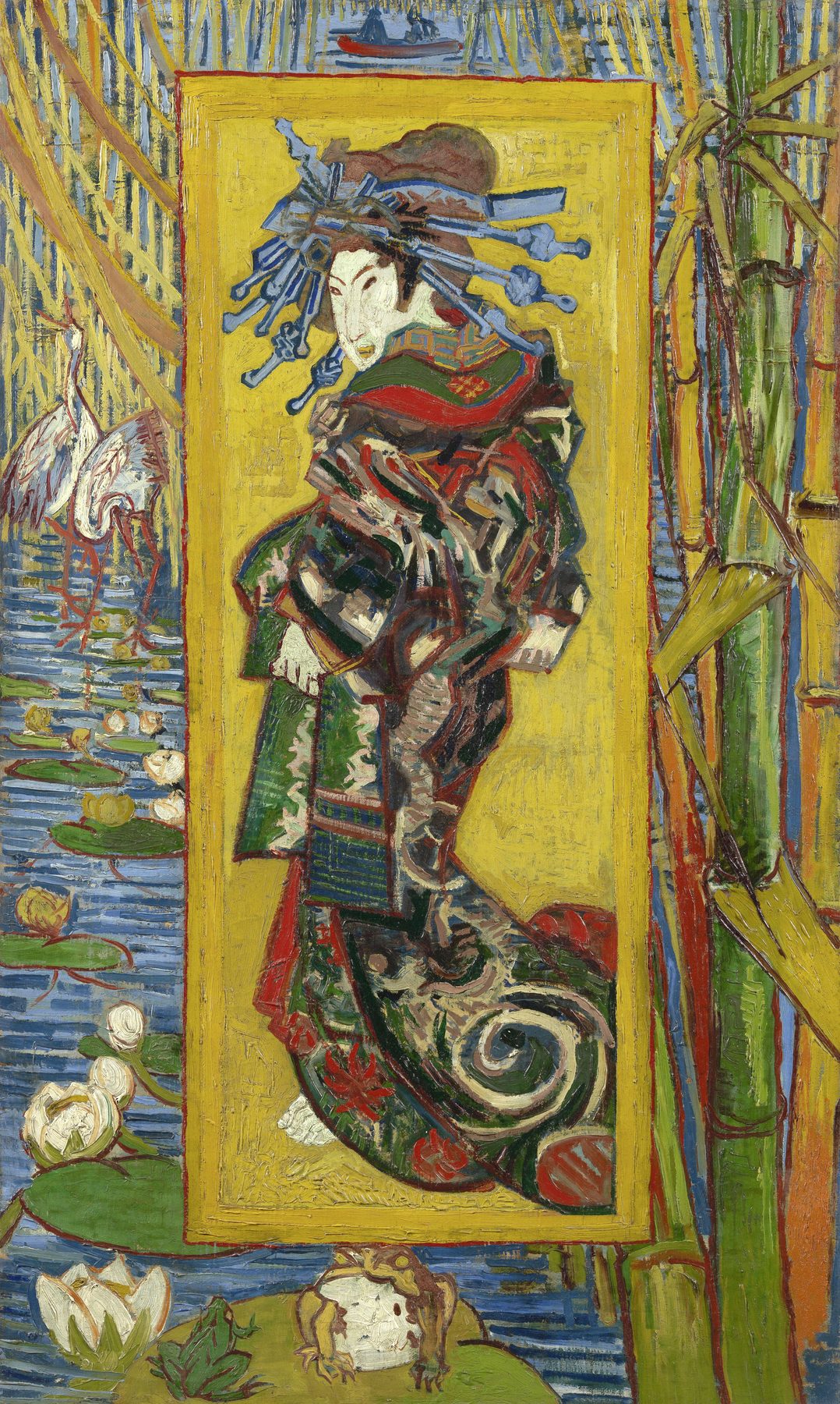 フィンセント・ファン・ゴッホ《花魁》1887年 油彩・木綿 100.7×60.7cm ファン・ゴッホ美術館