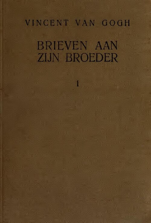 ヨーが編集・解説した『弟への手紙』第1巻、1914年